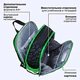 Ранец BRAUBERG FIT, 2 отделения, "Ночной воин", 38х27х14 см, 272023
