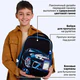 Ранец BRAUBERG FIT, 2 отделения, "Супермашина", 38х27х14 см, 272024