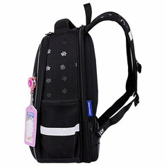 Ранец BRAUBERG FIT, 2 отделения, &laquo;Dark cat&raquo;, 38&times;27&times;14 см, 272026