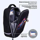 Ранец BRAUBERG LIGHT, 1 отделение, с брелоком, "Яркий дрифт", 36х26х13 см, 272027
