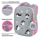 Ранец BRAUBERG LIGHT, 1 отделение, с брелоком, "Cat patches", плюшевые нашивки, 36х26х13 см, 272030