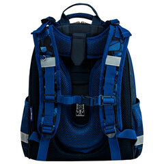 Ранец ЮНЛАНДИЯ EXTRA, с дополнительным объемом, 2 отделения, &laquo;Beware&raquo;, 3D-панель, 38&times;29&times;18 см, 272041