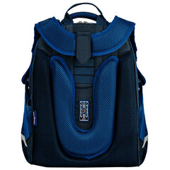 Ранец ЮНЛАНДИЯ EXTRA, с дополнительным объемом, 2 отделения, &laquo;Beware&raquo;, 3D-панель, 38&times;29&times;18 см, 272041