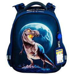 Ранец ЮНЛАНДИЯ EXTRA, с дополнительным объемом, 2 отделения, &laquo;Beware&raquo;, 3D-панель, 38&times;29&times;18 см, 272041