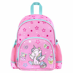Рюкзак BRAUBERG KIDS PLAY детский, 1 отделение, 3 кармана, &laquo;Unicorn dreams&raquo;, 29&times;23&times;12 см, 272052