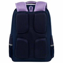 Рюкзак ЮНЛАНДИЯ COMPLETE, с пеналом в комплекте, эрго-спинка, &laquo;Bored cat&raquo;, 42&times;29&times;14 см, 272055