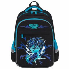 Рюкзак BRAUBERG FAVOUR, 2 отделения, 3 кармана, &laquo;Anime fight&raquo;, 40&times;29&times;15 см, 272057