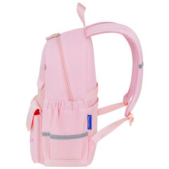 Рюкзак BRAUBERG PASTEL с термонашивками в комплекте, &laquo;Anime kitten&raquo;, персиковый, 40&times;29&times;14 см, 272065