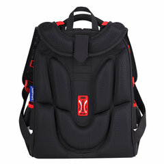 Ранец BRAUBERG LUMINOUS, 2 отделения, с брелоком, &laquo;Danger&raquo;, СВЕТЯЩИЙСЯ РИСУНОК, 38&times;29&times;16 см, 272069