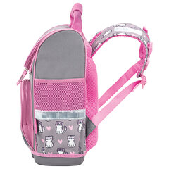 Ранец ЮНЛАНДИЯ WISE, 1 отделение, 3 кармана, устойчивое дно, &laquo;Sweet whiskers&raquo;, 37&times;29&times;15 см, 272075