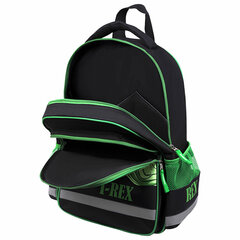 Рюкзак ПИФАГОР SCHOOL, 1 отделение, 3 кармана, &laquo;Dino roar&raquo;, 38&times;28&times;14 см, 272080