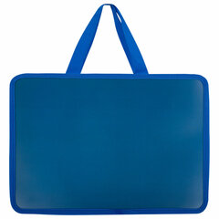 Папка на молнии с ручками ЮНЛАНДИЯ А4, 1 отделение, пластик, 80 мм, &laquo;Football&raquo;, 272158