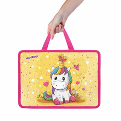 Папка на молнии с ручками ЮНЛАНДИЯ А4, 1 отделение, пластик, 80 мм, &laquo;Unipony&raquo;, 272159