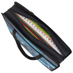 Папка на молнии с ручками BRAUBERG А4, 1 отделение, пластик, 80 мм, &laquo;Night driver&raquo;, 272169