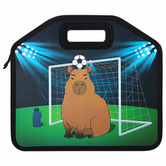 Папка-сумка ЮНЛАНДИЯ, 1 отделение, фетровые ручки, 34&times;30&times;11 см, Capyball, 272207