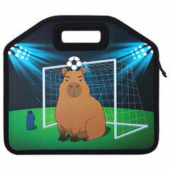 Папка-сумка ЮНЛАНДИЯ, 1 отделение, фетровые ручки, 34&times;30&times;11 см, Capyball, 272207