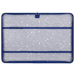 Папка на молнии BRAUBERG А4 с ручкой, с органайзером, 1 отделение, &laquo;Super car&raquo;, 272219