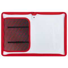 Папка для труда на молнии ЮНЛАНДИЯ А4, 1 отделение, откидная планка, органайзер, &laquo;Wrum&raquo;, 272225