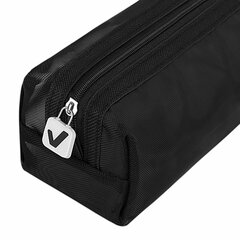 Пенал-тубус BRAUBERG, сетка, 22&times;5&times;5 см, черный, 272234