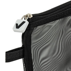 Пенал-конверт BRAUBERG, сетка, 22&times;10 см, черный, 272237