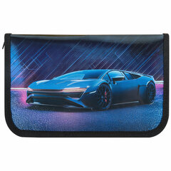 Пенал ЮНЛАНДИЯ, 1 отделение, металлизированный картон, конгрев, 19&times;11 см, &laquo;Street power&raquo;, 272282