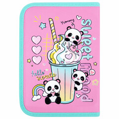 Пенал ПИФАГОР, 1 отделение, 2 откидные планки, полиэстер, 20&times;14 см, &laquo;Sweet mood&raquo;, 272288