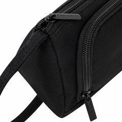 Пенал-косметичка BRAUBERG с ручкой, 1 откидная планка, полиэстер, 22&times;10&times;8 см, Black, 272339