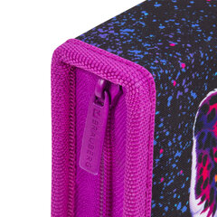 Пенал BRAUBERG с наполнением, 1 отделение, 1 откидная планка, 24 предмета, 21&times;14 см, &laquo;Leopard&raquo;, 272350