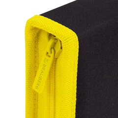 Пенал BRAUBERG с наполнением, 1 отделение, 1 откидная планка, 24 предмета, 21&times;14 см, &laquo;Dark cat&raquo;, 272351