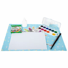 Настольное покрытие BRAUBERG KIDS для труда и творческих занятий, ПВХ, &laquo;Art throne&raquo;, 50&times;35 см, 272359