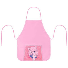 Набор для уроков труда ЮНЛАНДИЯ, клеенка ПВХ, накидка фартук с нарукавниками, &laquo;Anime pals&raquo;, 272365