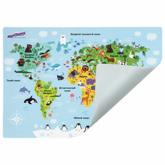 Настольное покрытие ЮНЛАНДИЯ, А3+, пластик, 46&times;33 см, &laquo;Map&raquo;, 272370