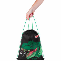 Мешок для обуви ПИФАГОР, 1 отделение, 42&times;34 см, &laquo;Dino roar&raquo;, 272387