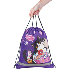 Мешок для обуви BRAUBERG KIDS, светоотражающая полоса, 46&times;36 см, &laquo;Sweet cheeks&raquo;, 272390