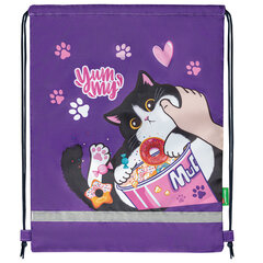 Мешок для обуви BRAUBERG KIDS, светоотражающая полоса, 46&times;36 см, &laquo;Sweet cheeks&raquo;, 272390