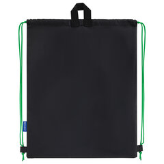 Мешок для обуви BRAUBERG, с петлей, светоотражающая полоса, 2 отделения, 46&times;36 см, Night warrior, 272396