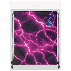 Мешок для обуви BRAUBERG большой удобный с ручкой, 51&times;41 см, Lightning, 272400