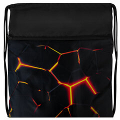 Мешок для обуви BRAUBERG БОЛЬШОЙ, с ручкой, карман на молнии, сетка, 49&times;41 см, &laquo;Keep out&raquo;, 272405