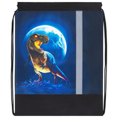 Мешок для обуви ЮНЛАНДИЯ, плотный, светоотражающая полоса, 46&times;36 см, &laquo;Beware&raquo;, 272412