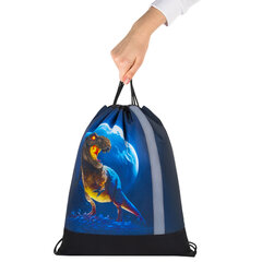 Мешок для обуви ЮНЛАНДИЯ, плотный, светоотражающая полоса, 46&times;36 см, &laquo;Beware&raquo;, 272412