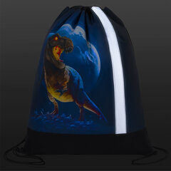 Мешок для обуви ЮНЛАНДИЯ, плотный, светоотражающая полоса, 46&times;36 см, &laquo;Beware&raquo;, 272412