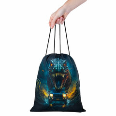 Мешок для обуви BRAUBERG KIDS, с петлей, 42&times;34 см, &laquo;Dino chase&raquo;, 272416