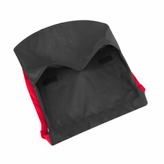 Рюкзак спортивный мешок HEIKKI PACK (ХЕЙКИ), 2 отделенения, увеличенный объем, 40&times;35 см, черно-красный, 272420