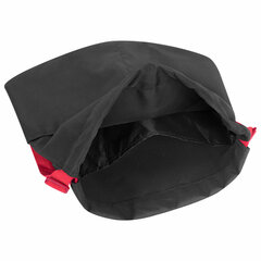 Рюкзак спортивный мешок HEIKKI PACK (ХЕЙКИ), 2 отделенения, увеличенный объем, 40&times;35 см, черно-красный, 272420