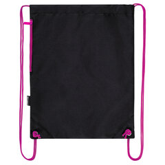 Мешок для обуви BRAUBERG плотный, карман на молнии, подкладка, 43&times;33 см, Neon Pink, 272428