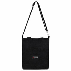 Сумка шоппер HEIKKI VELVET (ХЕЙКИ), вельвет, карманы, 35&times;32 см, черный, 272437