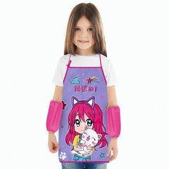 Накидка фартук с нарукавниками для труда ЮНЛАНДИЯ, 46&times;54 см, &laquo;Anime hugs&raquo;, 272468