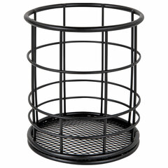 Изображение товара Металлический органайзер MONTE VITA для косметики и мелочей 100х90 мм черный