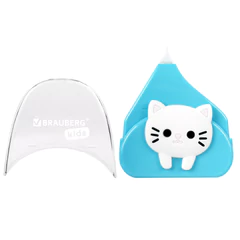Корректирующая лента BRAUBERG KIDS &laquo;Котенок&raquo;, 5 мм х 6 м, корпус ассорти, блистер, 272494
