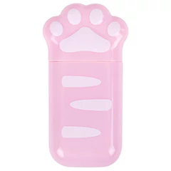 Корректирующая лента BRAUBERG KIDS &laquo;ЛАПКИ&raquo;, 5 мм х 6 м, корпус розовый, блистер, 272497